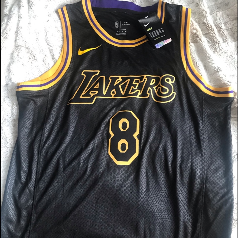 Kobe Bryant Black Mamba City Jersey Men
